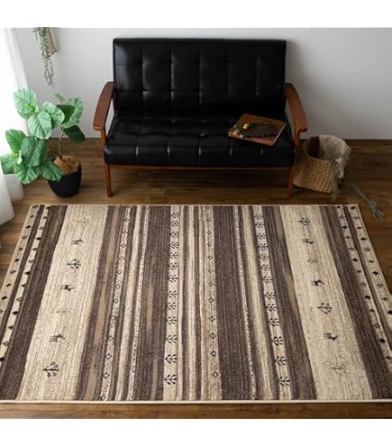 Amazon｜ダルトン(Dulton) インテリア雑貨 ルーム ラグ アイボリー